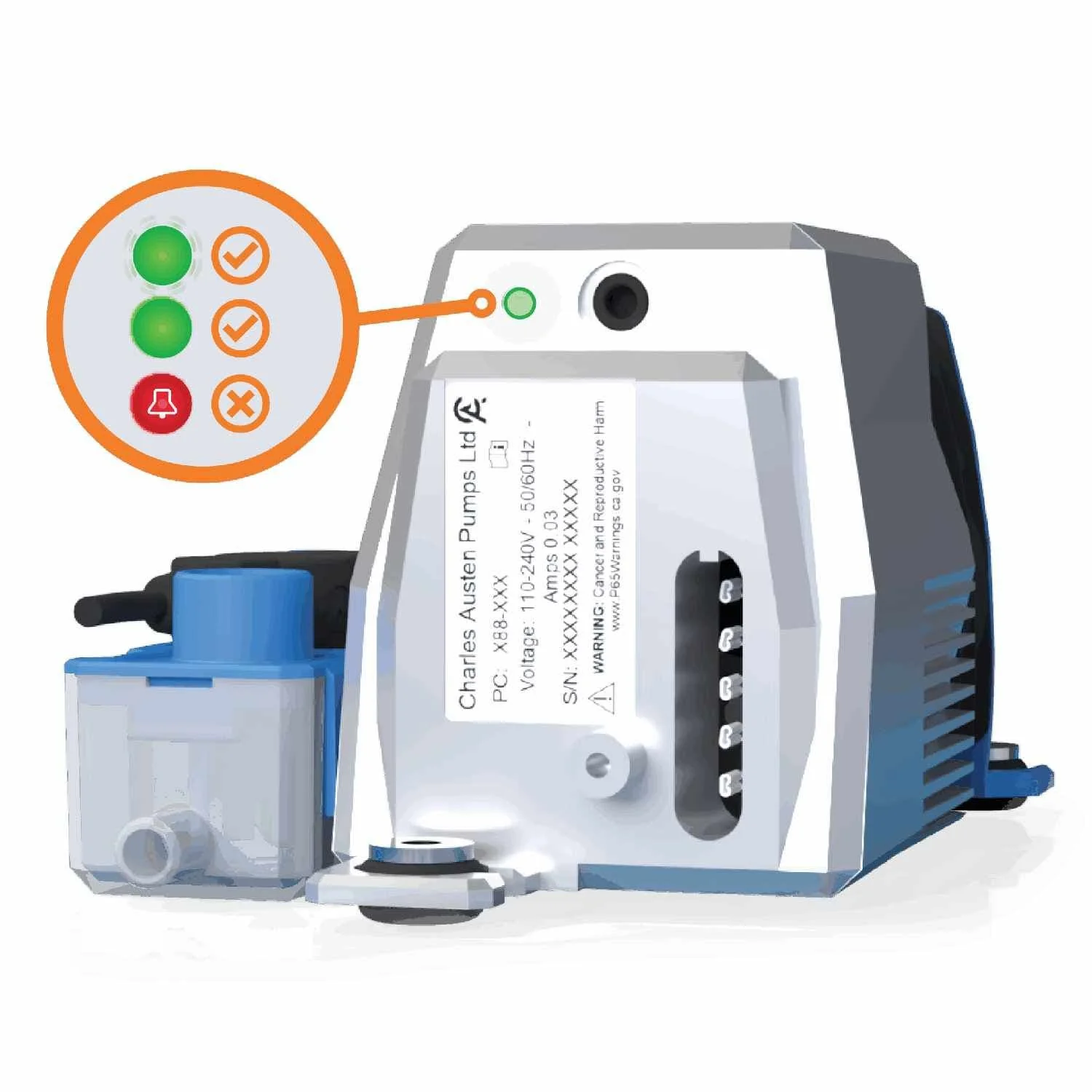 Blue Diamond MaxiBlue V2 Condensate Pump - Image 4