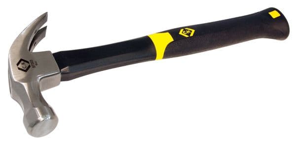 C.K Claw Hammer Anti-Vibe Fibreglass Shaft 16oz
