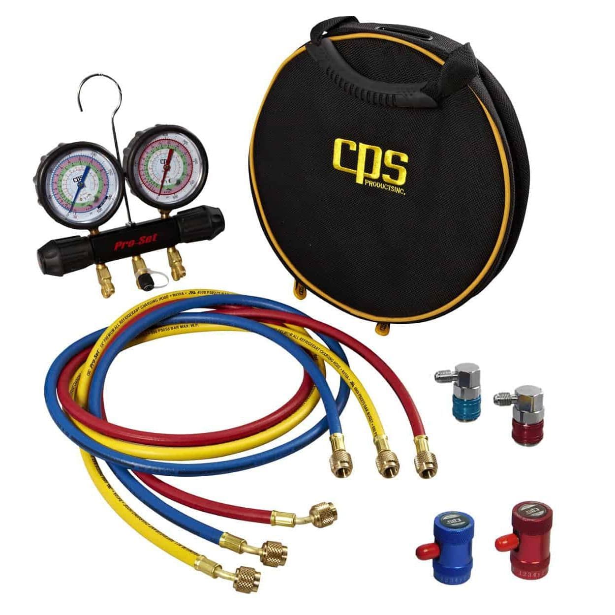 CPS Automotive Manifold Gauge Set R134a / R1234YF MTHFO134 - Image 2