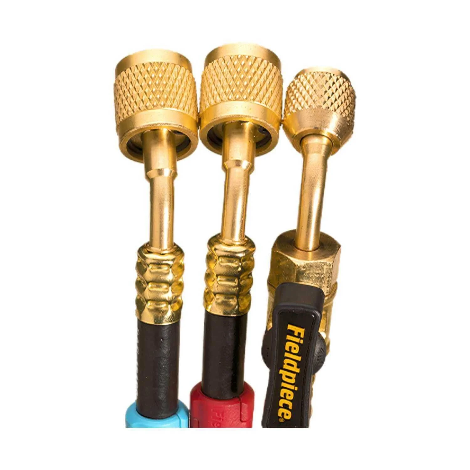 Fieldpiece Refrigeration Low Loss Hose Set 1/4 3 Pk