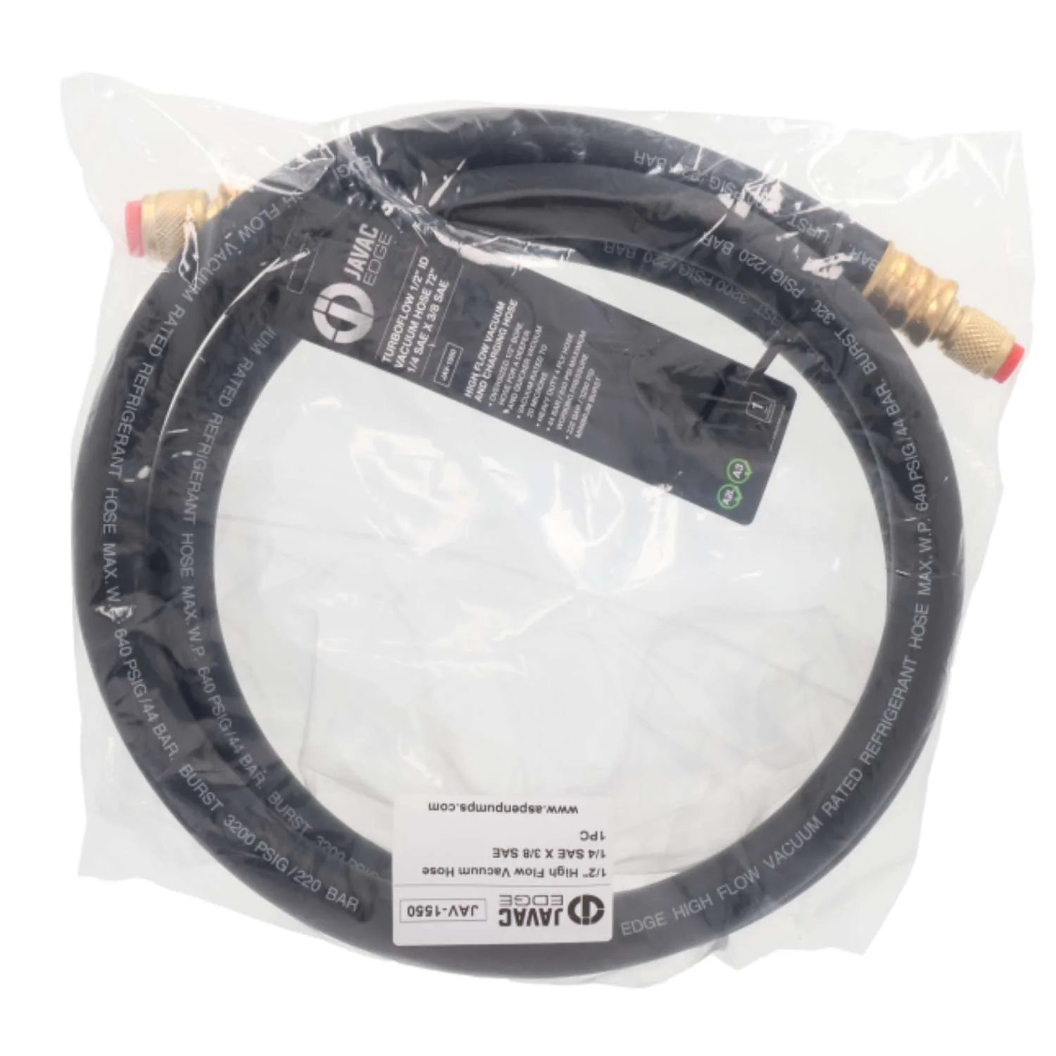 Javac Edge 1/2” Turbo Flow Vacuum Hose - Image 2
