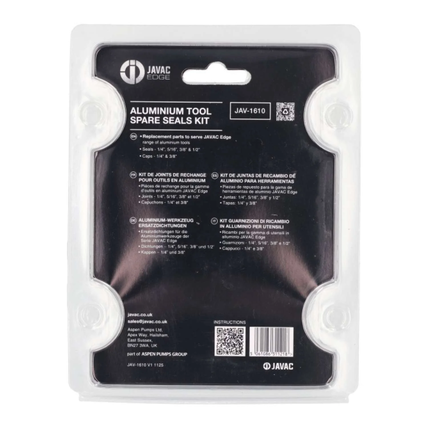 Javac Edge Hi-Flow Tool Spares Kit - Image 2