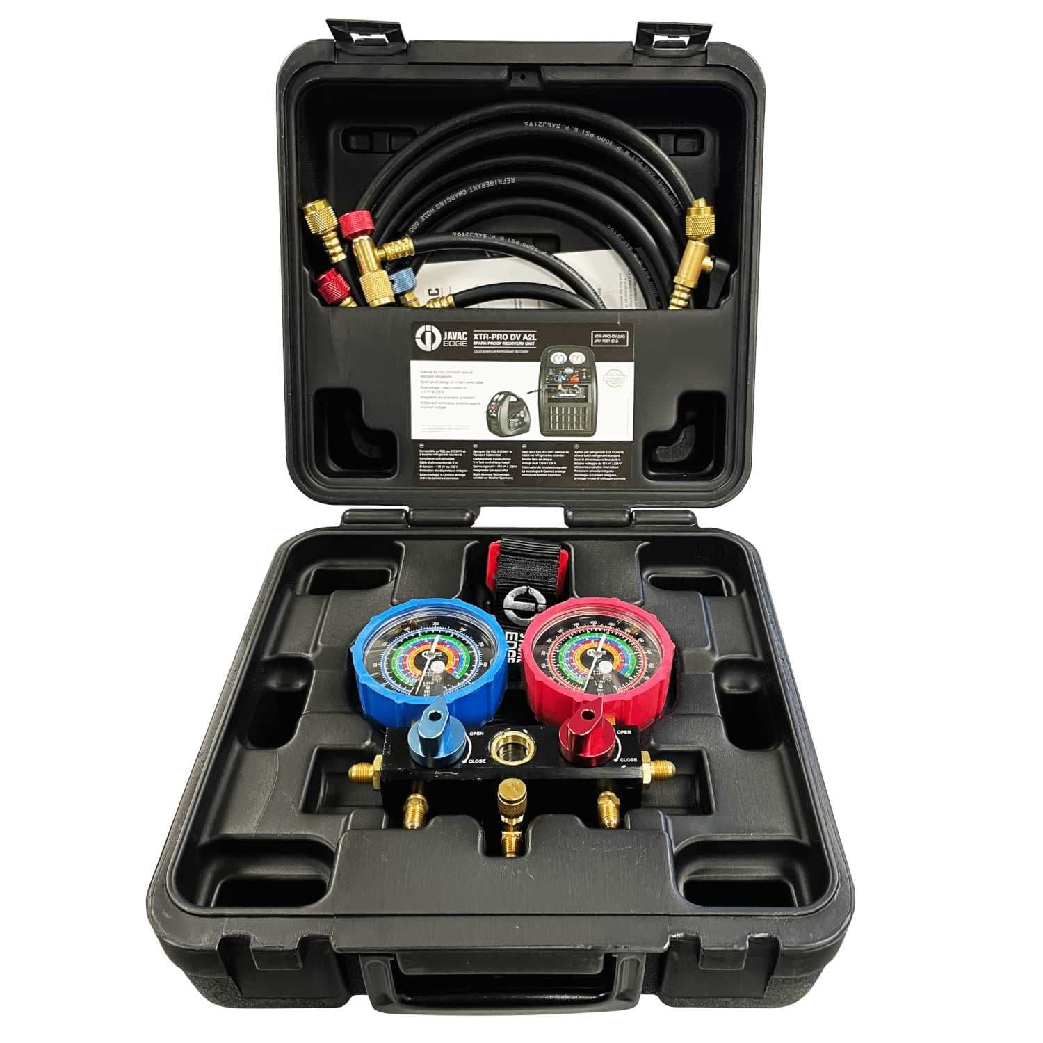 Javac Edge Refrigeration Manifold Gauge Set 2V Multi Gas