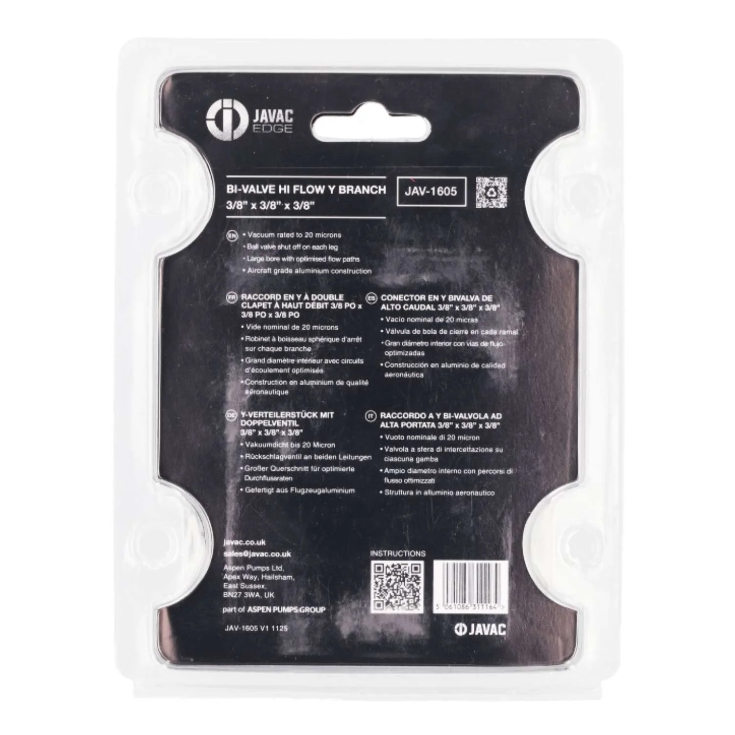 Javac Edge Ultimate Hi-Flow Bi-Valve Y Branch - Image 3