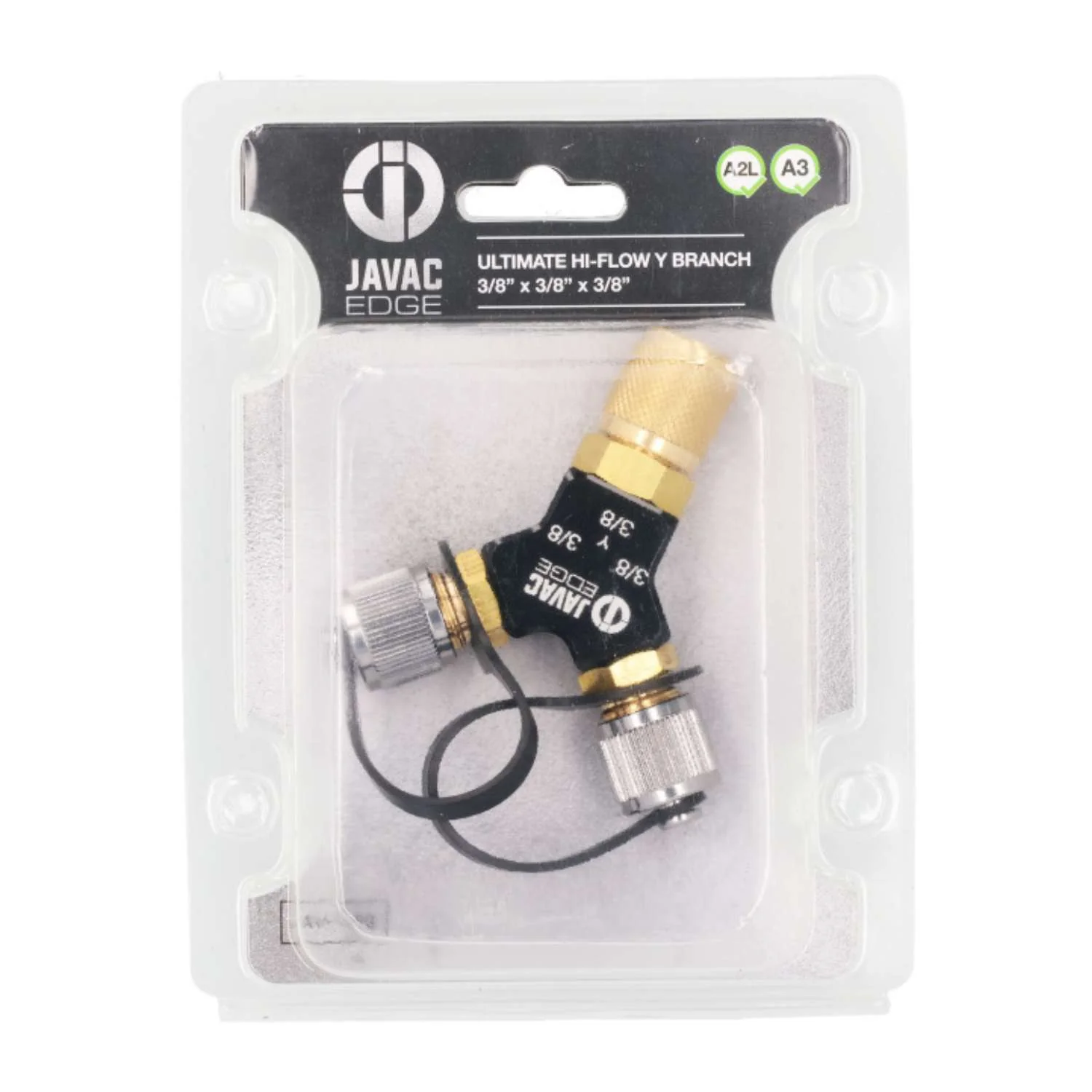 Javac Edge Ultimate Hi-Flow Y Fitting Series 3/8 x 3/8 x 3/8 - Image 2