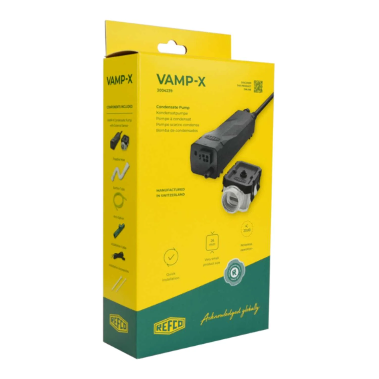 Refco Condensate Inline Pump External Sensor VAMP-X - Image 2