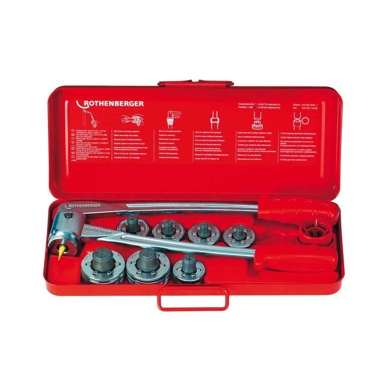 Rothenberger Rolock Refrigeration Air Con Expander Set