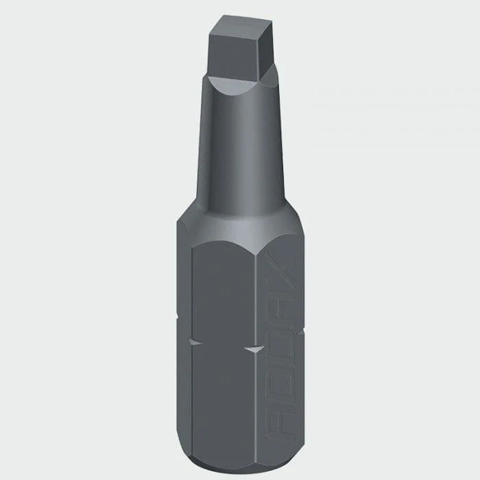 Square Driver Bit - S2 Grey No2 X 25