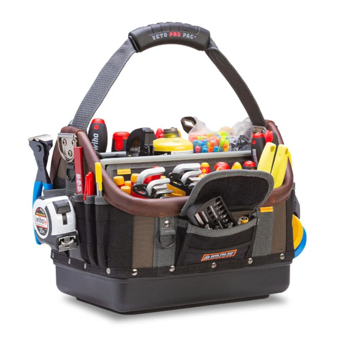 Veto Pro Pac Tech OT LC Open Top Tool Bag with Centre Box - Image 4
